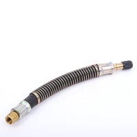 Extension de valve de pneu en caoutchouc flexible, adaptateur pour moto et camion