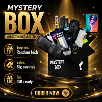 XTAURI Vente en gros de boîtes mystères personnalisées imprimées, accessoires électroniques 3C mixtes, gadgets numériques aléatoires, en vrac, OEM