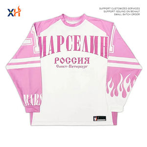 T-shirt uni à col ras du cou Hip Hop Été 2024 Coupe classique Style Japonais-Américain Écologique Lavé Manches classiques 100% Polyester - Product Image 2