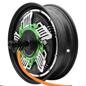 DKYS 12-Inch 30H1500W 24-Pole Logarithmic Brushless <b>Hub</b> Motor Motorcycle 1500W Waterproof Magnet DK12'30H1500W Red - Product Image 1