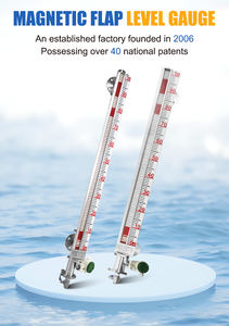 Взрывозащищенный промышленный магнитный датчик уровня с откидной крышкой, 1м, 2м, 3м, стеклянная трубка, для измерения уровня воды и масла в резервуарах - Product Image 5