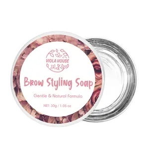 Sopracciglio naturale trucco sopracciglia Styling Gel lunga durata impermeabile sopracciglia Styling sapone etichetta privata