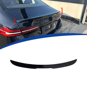 Alerón Trasero para BMW Serie 5 G60, ABS Negro Brillante, Instalación Adhesiva - Product Image 1