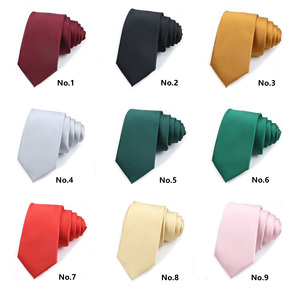 Corbata Casual para Hombre de 6CM, Corbata Delgada para Hombre en Rojo y Negro, Corbata Estrecha para Novio, Fiesta, Vestir, Regalo - Product Image 5