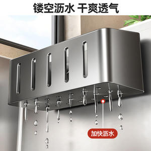 Estante cuadrado para fregadero con ventosas, impermeable, para montar en la pared, para guardar esponjas y utensilios de cocina. - Product Image 5