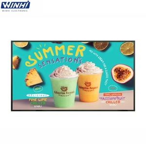 Écran publicitaire numérique <span class=keywords><strong>pour</strong></span> centre commercial, ultra-fin, ultra-étroit, 10 mm, 4K, mural, 32/43/55/65/75 pouces - Product Image 3