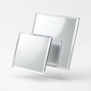 Plaque de miroir acrylique rigide personnalisée, résistante aux rayures, en PMMA, miroir simple face avec support auto-adhésif pour la décoration intérieure - Product Image 4