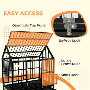 <span class=keywords><strong>Cage</strong></span> à chien modulaire robuste, portable, de haute qualité, équipée de roues universelles, <span class=keywords><strong>cage</strong></span> à chien ventilée - Product Image 6