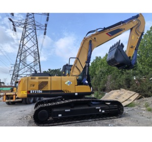 Excavadora Hidráulica de Orugas SY215C CE de 21.5 Toneladas con Capacidad de Cucharón de 1.1m³ y Cucharón para Roca para Construcción de Canales y Canteras en África - Product Image 3