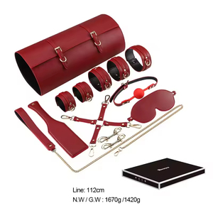 ชุดอุปกรณ์เซ็กซ์บอนด์ดี BDSM 10 ชิ้น ชุดเกมส์ SM สำหรับผู้ใหญ่ ประกอบด้วยกุญแจมือ ที่ปิดปาก ผ้าปิดตา อุปกรณ์ตีเบาๆ ของเล่นเซ็กซ์สำหรับผู้หญิงและคู่รัก - Product Image 2