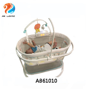 Berço de bebê berço portátil bebê berço cama com vibração - Product Image 4