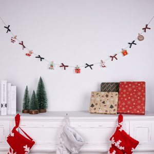Custom Bunting Banner Garland Sign Kids Home Room Hanging Party Decoration Handicraft Pendant Pink Garland Banner <strong>Bow</strong> - Product Image 4