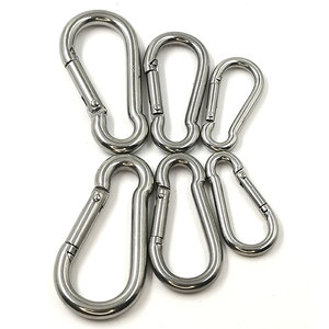 Stainless Steel Various Sizes Twist Snap <strong>Hook</strong> High Quality Metal Snap <strong>Hooks</strong> Durable Swivel <strong>Hooks</strong> For Handbags - Product Image 1