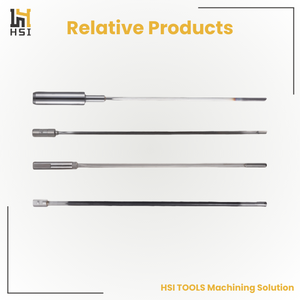 مسدس حفر عالي الأداء من كربيد التنجستن بحافة واحدة من القاع المسطح مع طلاء لآلات الحفر المعدنية الفولاذية ذات الفتحات العميقة - Product Image 4