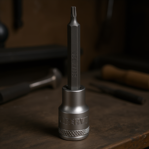 Fervi <b>Socket</b> With Long Torx Insert T20 SCMV 1/4 Inch Drive - Product Image 3