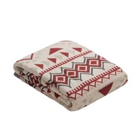Nouvelle couverture en tricot de style nordique, couleur unie, couverture décorative confortable pour canapé, lit et voyage, vente en gros disponible