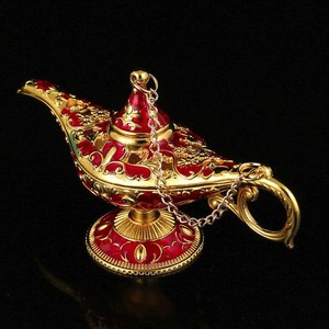 Aladdin đèn ma thuật Nga Hàng Mã đèn 1001 Đêm phước lành phòng khách Đông nam Á phong cách thủ công kim loại đồ nội thất trang trí - Product Image 3