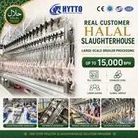 Équipement d'abattage halal CE, ligne d'abattage de volailles, ligne d'abattage de poulets, projet clé en main, ligne de traitement 3000-15000BPH