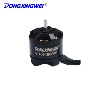 Motor sin escobillas D1106 para aviones RC de ala fija, mini drones, motor eléctrico de 3000kv con tornillos incluidos - Product Image 3