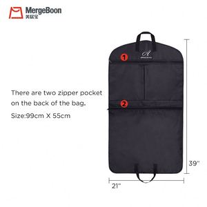Échantillon gratuit, vente en gros, meilleur sac de vêtements en nylon personnalisé avec monogramme, RPET - Product Image 2