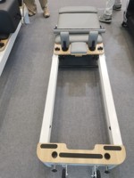 Lit de Pilates pliable en aluminium, machine de Pilates pour studio à domicile avec accessoires complets, ressorts de résistance réglables