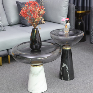 <span class=keywords><strong>Tavolo</strong></span> nordico campana tavolino in vetro e tavolino in marmo sono utilizzati nel <span class=keywords><strong>soggiorno</strong></span> - Product Image 3