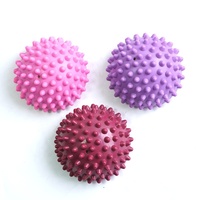 Pelota de Masaje Semiesférica de 13 cm con Púas, para Yoga, Fitness, Ejercicio, Gimnasio, Equilibrio