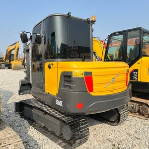 El 90% de las nuevas fábricas suministra excavadoras hidráulicas de cadenas Volvo EC60C de 6 toneladas de segunda mano para agricultores en el parque. - Product Image 4