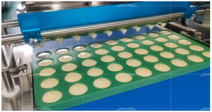 เครื่องบรรจุครีมเค้กอัตโนมัติ เครื่องบรรจุไส้พัฟ อุปกรณ์บรรจุไส้ขนมสำหรับร้านเบเกอรี่ - Product Image 6