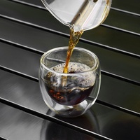 Coffret cadeau de voyage 9 pièces Ensemble à café Tasse en verre Balance à café Moulin à café Cafetière à filtre Ensemble combiné Kit à café à verser