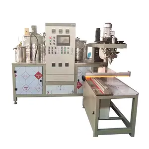 High quality car square automatic PU injection machine for car air filter PU air filter making machine JiuRui Brand