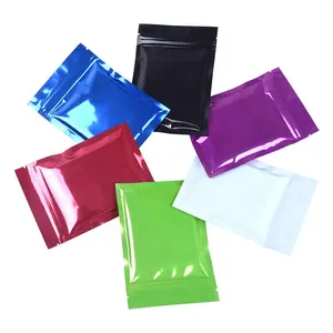 Hot Selling Eco Friendly Zipper Resealable Tea Nut Food Packaging Plastic Ziplock Bag