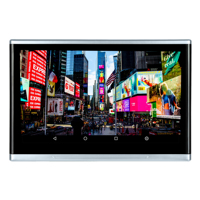 Vente du fabricant Écran de divertissement pour siège arrière Android HD tactile Wifi Vidéo Lecteur TV arrière Moniteur d'appui-tête de voiture pour VR MVP SUV