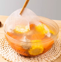 Feuilles absorbantes jetables de qualité alimentaire pour la graisse des soupes, des bouillons et des plats chauds