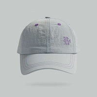 Gorra de Béisbol de 6 Paneles, Suave, Sin Estructura, con Logotipo Personalizado Bordado, Deportiva, Casual, para Mujer, Ajustable, con Cierre a Presión, Tela de Poliéster