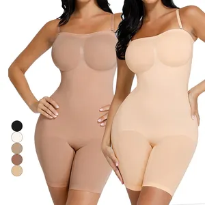 Hexin Factory Price New Design Shapewear Breast Support Body Shaping And Butt Lifting Seamless Bodysuit Shapewear Body Shaper