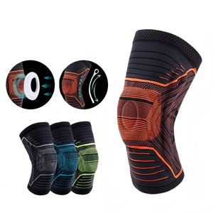 Soporte Ortopédico Transpirable <span class=keywords><strong>de</strong></span> Nailon para Rodilla, para Rehabilitación Postoperatoria, con Almohadilla <span class=keywords><strong>de</strong></span> Silicona para la Rótula - Product Image 2