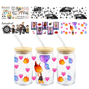 Miya ถ้วย/แก้วลายการ์ตูนสำหรับห่อแก้วขนาด16oz 20oz 24oz 40oz ดีไซน์80000 + - Product Image 3