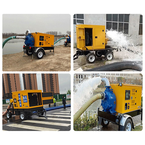 Pompe à eau à moteur pour l'irrigation agricole, grand débit, pompe à moteur YHW - Product Image 3