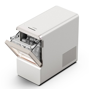 Mesin Pembuat Es Batu Kompak Cepat, Rendah Kebisingan, Kapasitas 10kg/hari, Desain Modern untuk Rumah dan Komersial - Product Image 2
