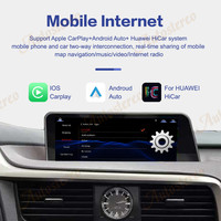 Radio de coche con sistema Linux de 10,25/12,3 pulgadas para Lexus RX 2016-2018, navegación GPS, reproductor Multimedia estéreo, unidad principal de Audio y DVD