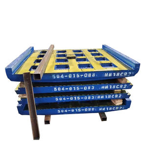 Piastra di Ricambio per Frantoio a Mascelle MESTONE JM1208 (MSD400.0413-001 MSD400.0412-002) in Acciaio ad Alto Contenuto di Manganese per Miniere - Product Image 4