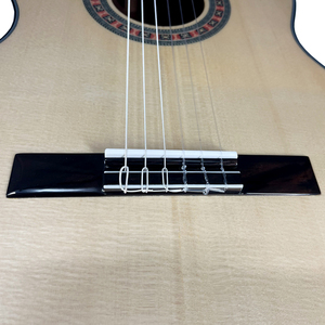 China Made High End Grade Glossy Solid Spruce <b>Top</b> Mahogany Body Traditional Nylon <b>String</b> Classical Guitar with Good Sound - Product Image 5
