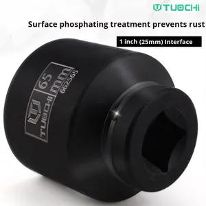 Extracteur pneumatique à tête sphérique, dévissage horizontal, outil de réparation de manchon de démontage de cage de camion lourd, en acier chromoly - Product Image 5