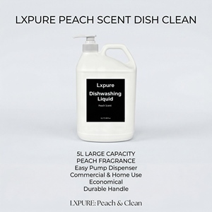 Factory Supply Lxpure Multi-Fragranced Dishwashing Liquid OEM 5L Powerful Degreasing <strong>Dish</strong> <strong>Detergent</strong> for Commercial and Home Use - Product Image 6
