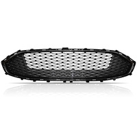 Nouvelle calandre supérieure en ABS chromé style nid d'abeille Ascend pour Mondeo 2013/16/17/18/19