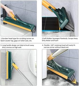 Cepillo de Limpieza Multifuncional de Acero Inoxidable XL con <span class=keywords><strong>Mango</strong></span> Largo para Inodoros, Fregadero y Esquinas de Cocina, Ideal para Espacios Estrechos - Product Image 4