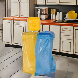 Bolsa de basura de plástico PLA sin perfume biodegradable totalmente compostable con logotipo personalizado al por mayor sostenible para embalaje de chatarra de alimentos - Product Image 4