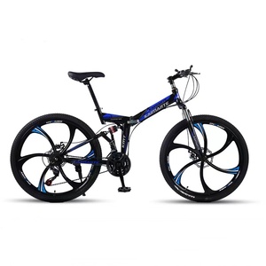 Bicicleta Plegable de Montaña de 26 Pulgadas, Lista para Enviar, 21 Velocidades, Freno de Disco, Acero - Product Image 2