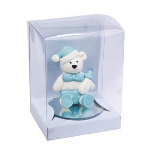 LITTLE BEAR SMALL MANUAL WATER BOTTLE for <b>KIDS</b> LIGHT BLUE <b>BABY</b> <b>PRODUCT</b> with CARTOON PATTERN IDEAL for TRAVEL <b>FEEDING</b> SLEEPING - Product Image 2